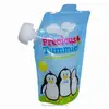 Liquid Stand Up Pouch With Spout Plastic Packing Bag For Juice