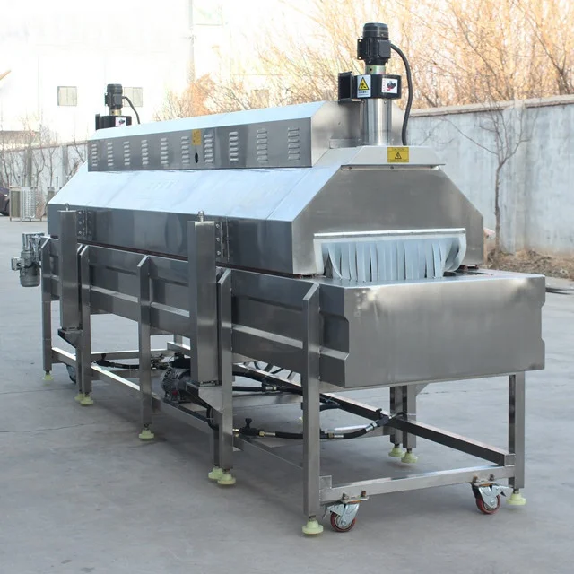 
Tunnel quick freezing equipment/ liquid nitrogen refrigerator/IQF freezer 