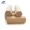 Over-sized Natural Wooden Hexagon Column Shape Blocks for Kids Giant Creations