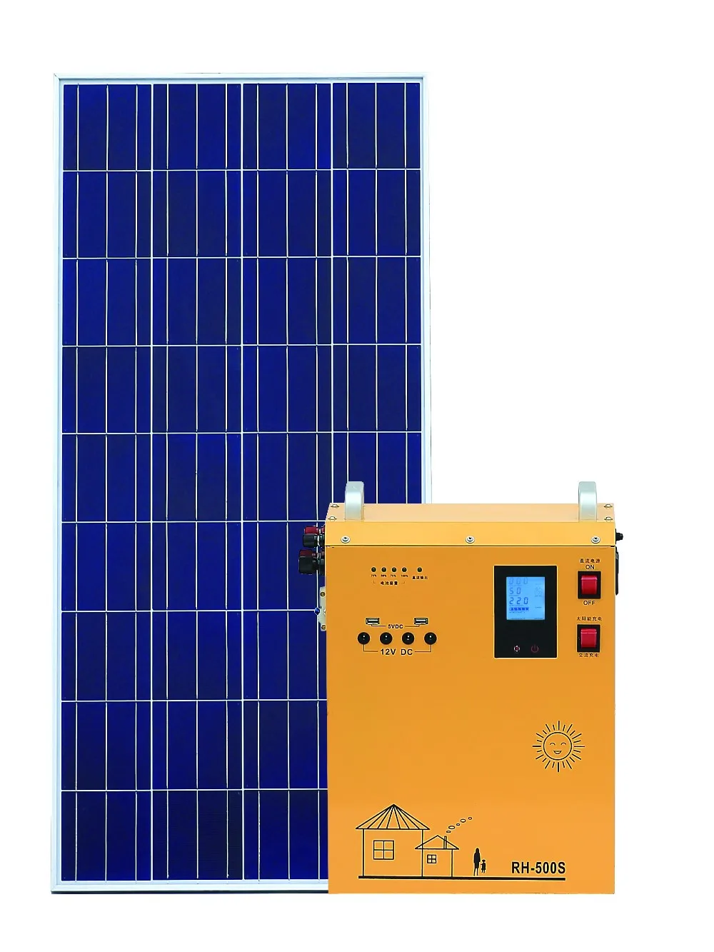300w 500w Portable Solar Generator 220v In Philippines Indonesia Buy