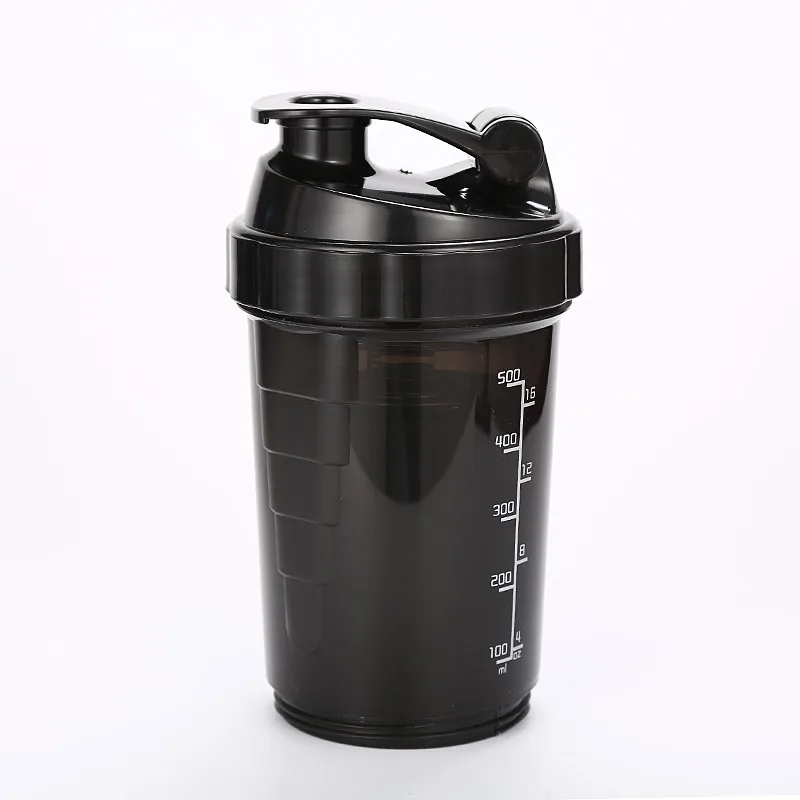 Z009 500ml Sport Shake Bottle Plastic Tumbler Bottles Sport Drinking