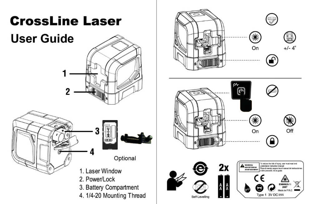 Laser Crossingline Alignment Chinese Oem Mini Red Light Laser