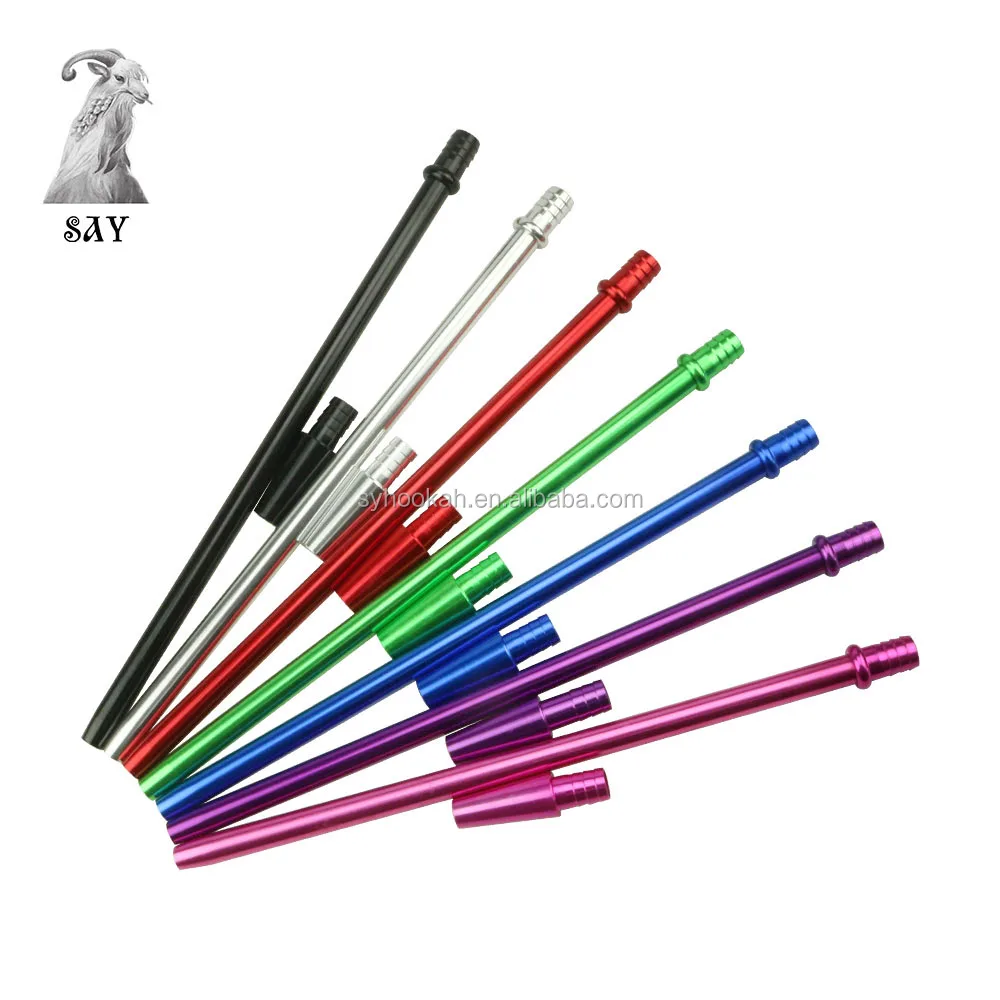 

new type colorful silicone shisha hose holder aluminum hookah mouthpiece set