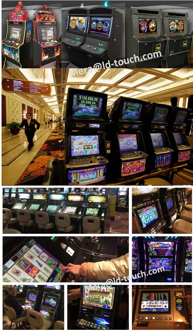 17 inch POG WMS game monitor for game machine casino