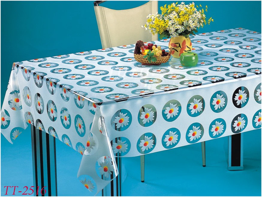 Washable PVC Oilcloth by the metre Tablecloth in YELLOW SUNFLOWER ITALY ANRO 