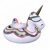 Hot Sale Christmas Promotion Double Function Tube Sit Unicorn Pool Snow Float