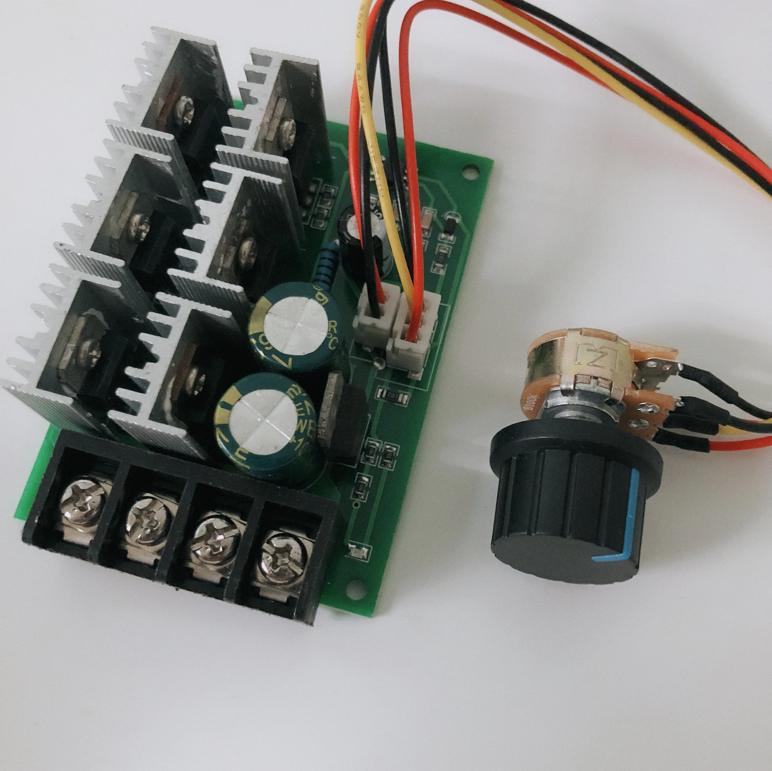 DC 6V 12V 8A PWM Motor Speed Controllor For Fan Pump Oven Blower with Switch