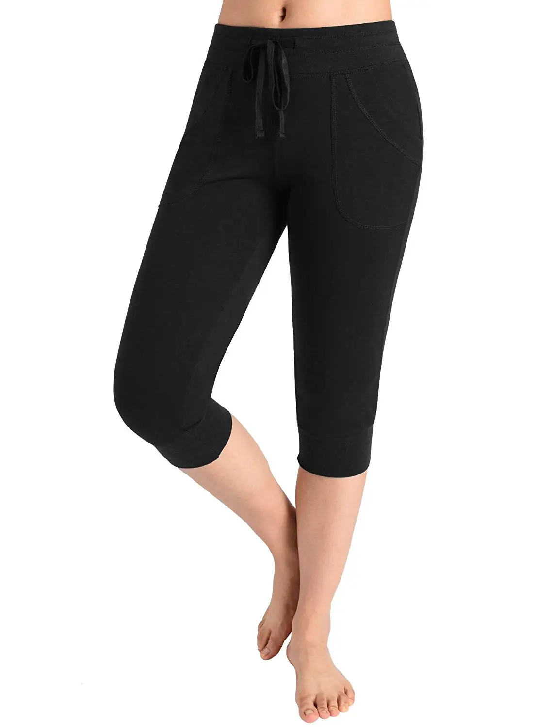 womens jogger capri sweatpants