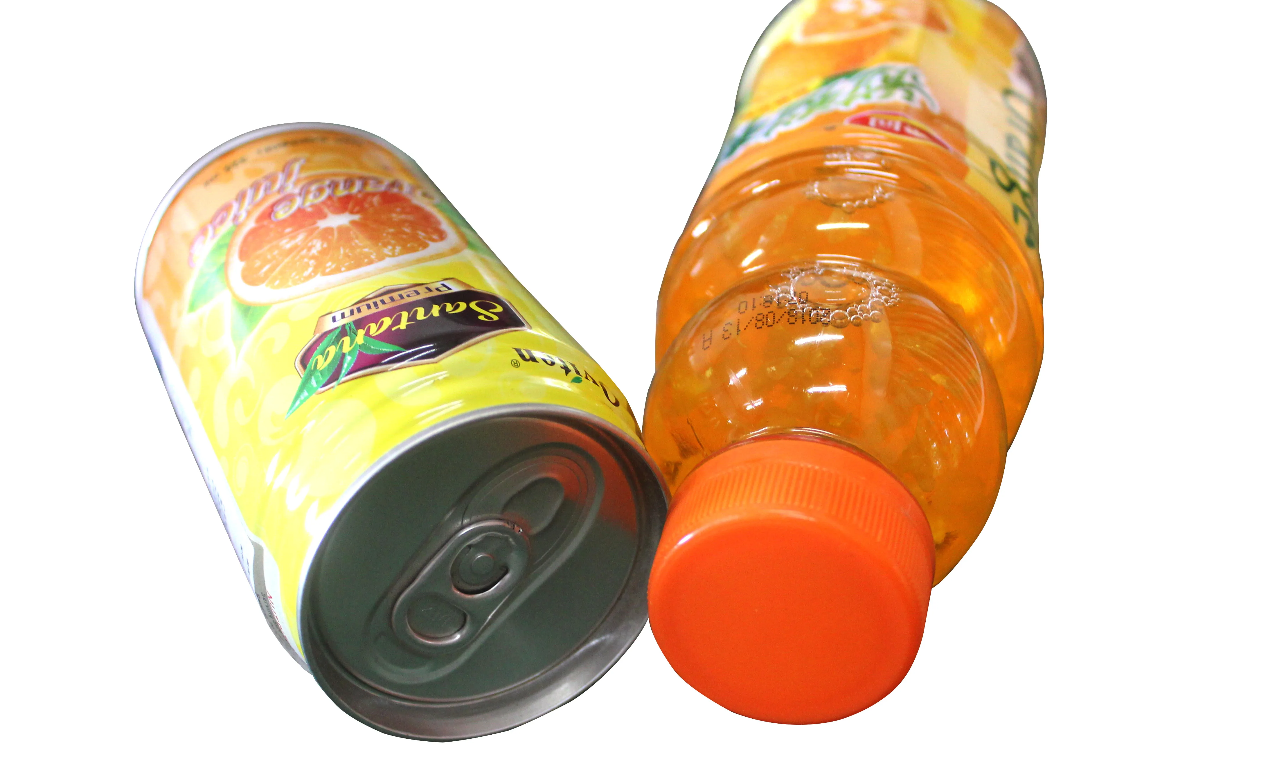 
325ml canned soft orange juice maker fruit juice brands processing plant 