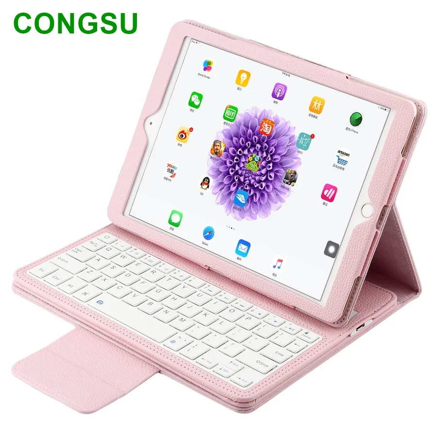 

Factory stock wireless bt protective case keyboard for iPad pro 9.7 air/air 2