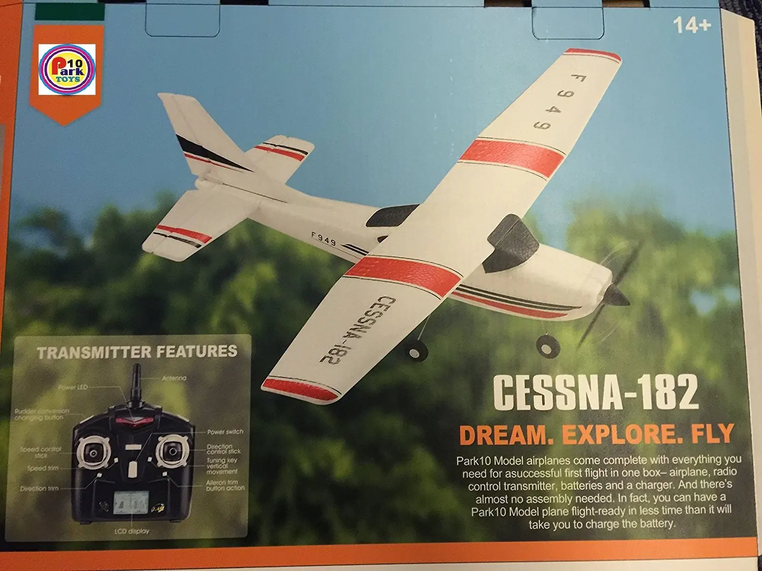 f949 3ch rc airplane