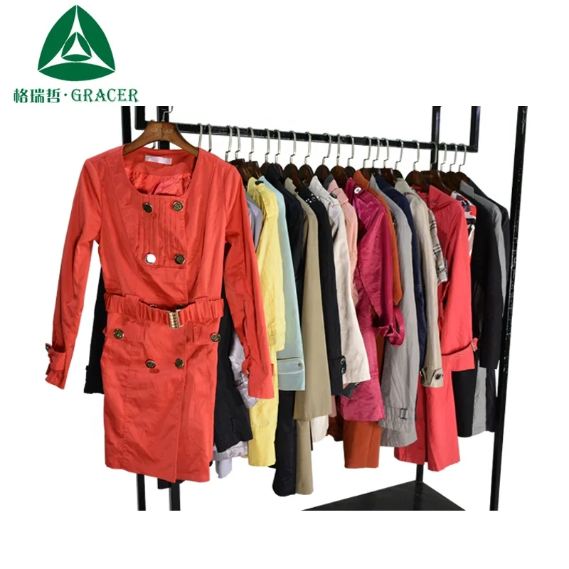 Mix Used Clothes Windbreaker Original Second Hand Clothing