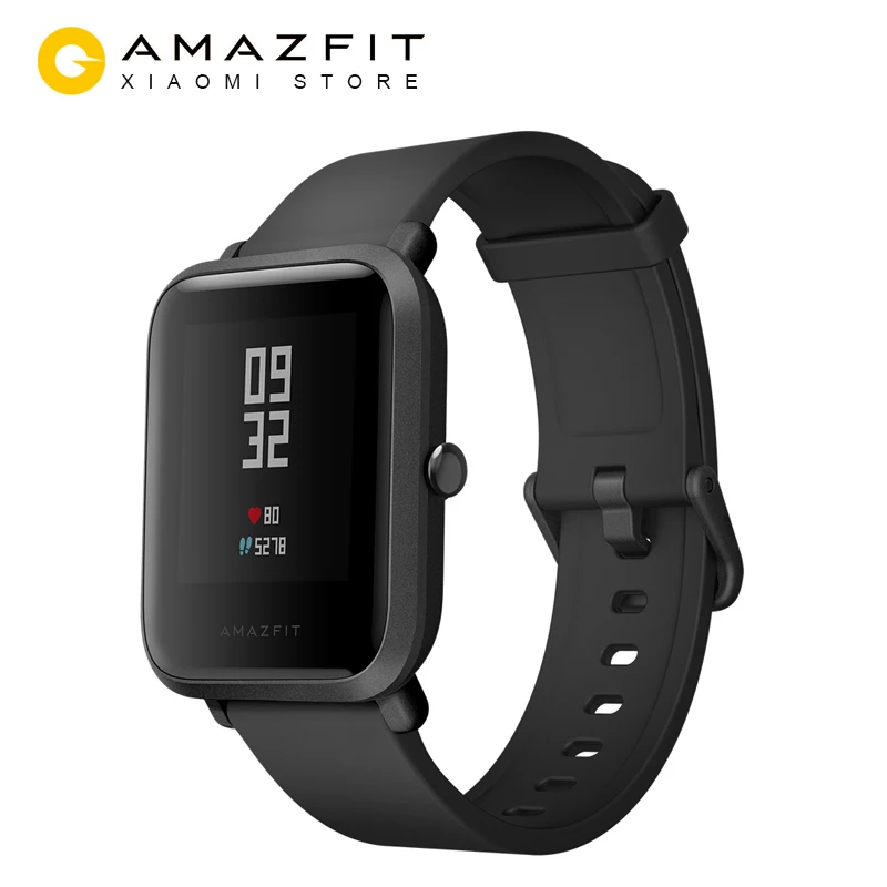 

Xiaomi Huami Amazfit Bip Smart Watch GPS Smartwatch Android iOS Heart Rate Monitor 45 Days Battery Life IP68 Always-on Display