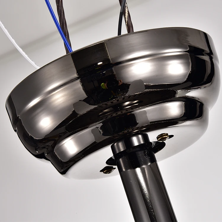 
Saving energy most popular better design crystal ceiling fan LED crystal fan lamp for sale 