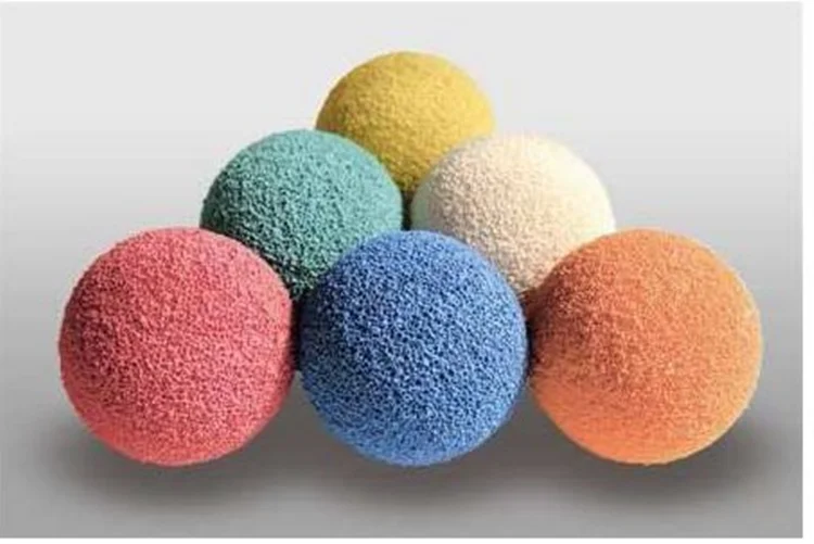 High Quality Natural Rubber Dn125 5 Inch Cleaning Rubber Ball For