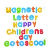 Children Learning Magnetic Numbers Eva Plastic Alphabet Letters Plastic For Kids