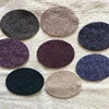 boiled wool viscose blend fabric with two colours effect