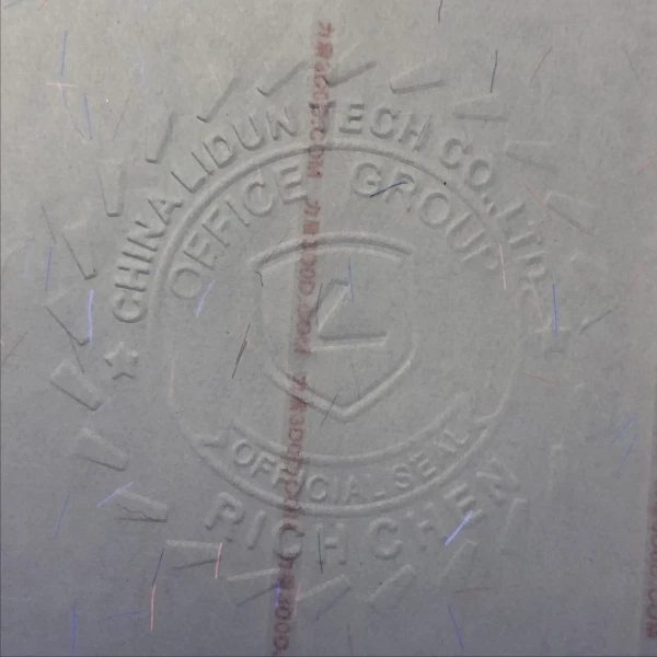 Banknote Watermark Thread Security Paper