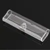 Sunflower classics transparent button not bad to smash reading glasses case