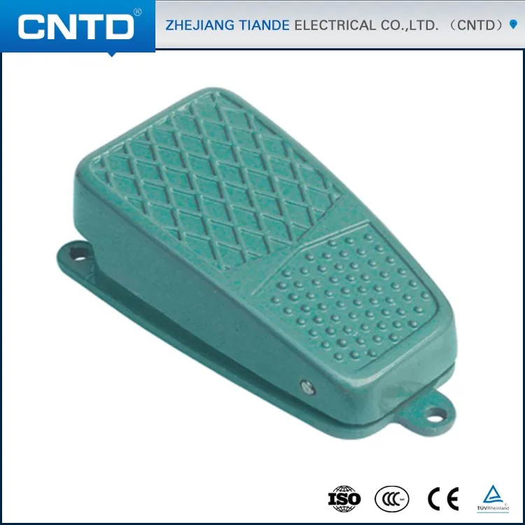 CNTD CE Approval High Demand Products to Sell 10A 250VAC IP40 Plastic Housing Lamp Foot Pedal Switch (CFS-101)
