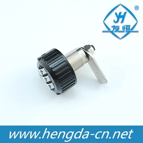 Yh1213 Keyless 3 Code Number Combination Cam Lock For Mailbox Letterbox