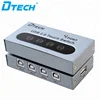 Hot selling support usb power supply touch control switch kvm switch 4x1
