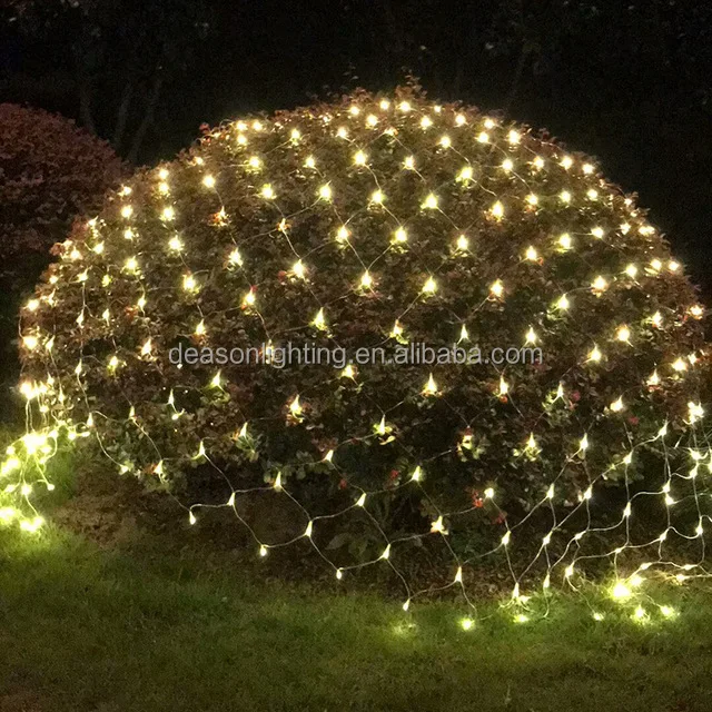 Net Christmas Lights For Bushes Led Mesh Fairy String Net Christmas Lights For Bushes