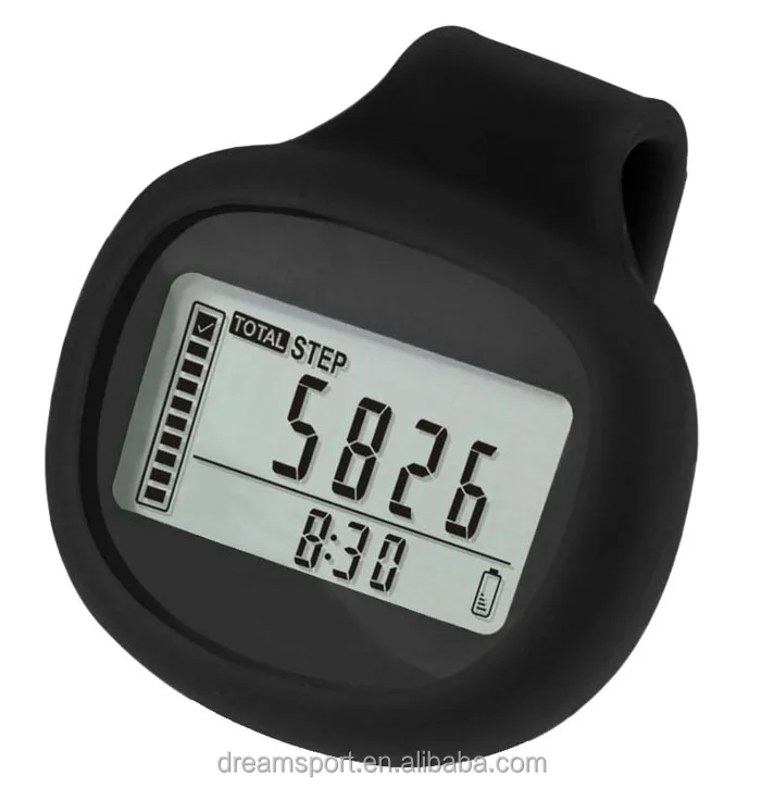 Best Selling Pocket Pedometer Step Counter Walking Distance Calorie Counter with Large LCD Display