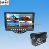 9 Inch Quad Monitor IP69K Trailer Reverse Camera System