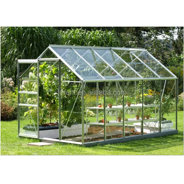 
Aluminum alloy steel frame PC board garden greenhouse 