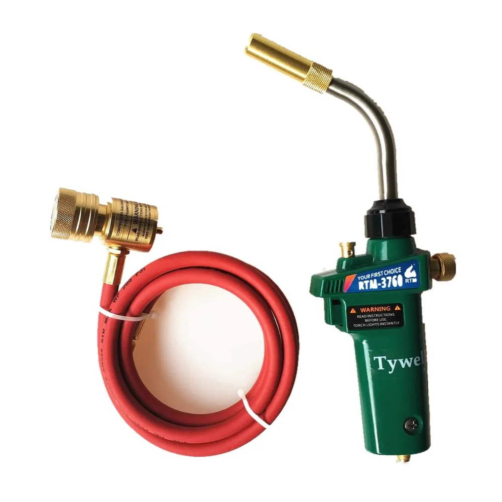 Self Ignition Gas Welding Torch 1.5m Hose Gas Brazing Burner Soldering