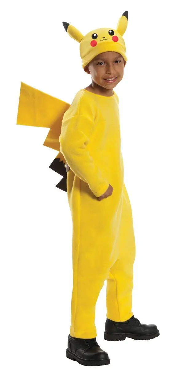 Rubie's Pokemon Child's Deluxe Pikachu Costume - One Color - Medium