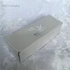 White laminated custom foil print flat packaging corrugated paper carton postage gift postal packing shipping mail box