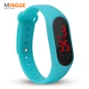 Silicone Led Children Kids Watch Step Counter Bracelet Watch