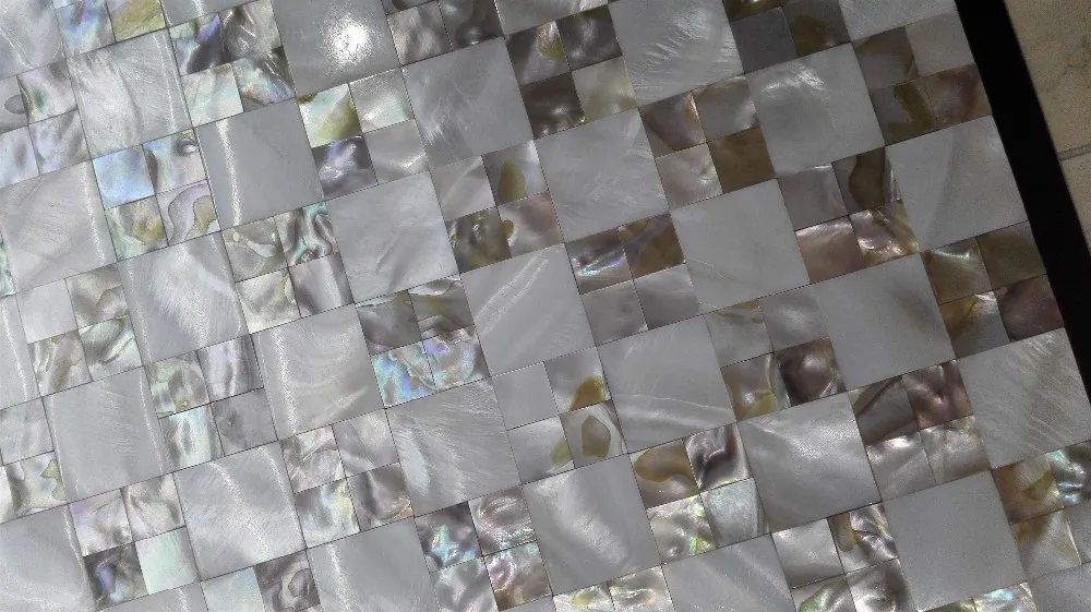 Mother Of Pearl Kitchen Backsplash Tile Hexagon Fresh Water Shell