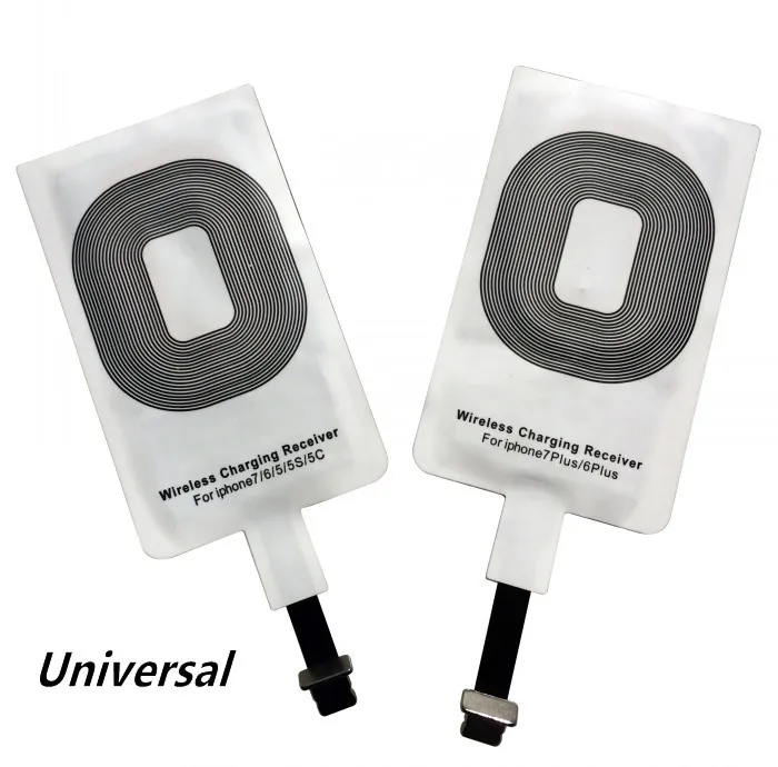 Wireless Receiver Qi Wireless Charging Receiver for iphone 5 5C 5S 6 7 For iphone 6S Universal receiver