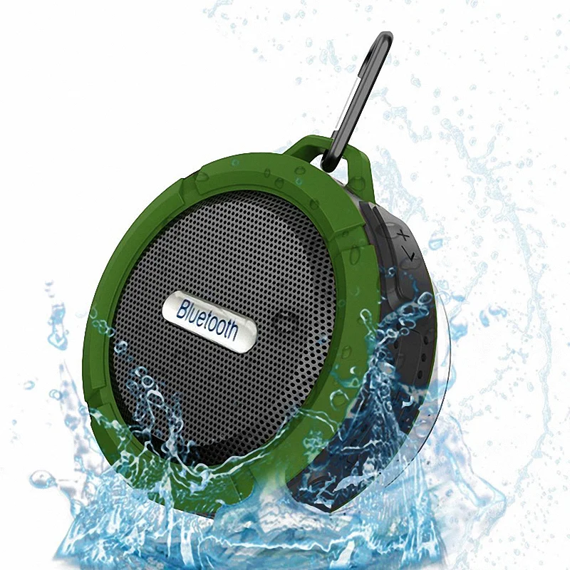 Ekinge C6 Outdoor Sport Portable Shower Wireless Speaker Bluetooth speaker with Suction cup - ANKUX.COM