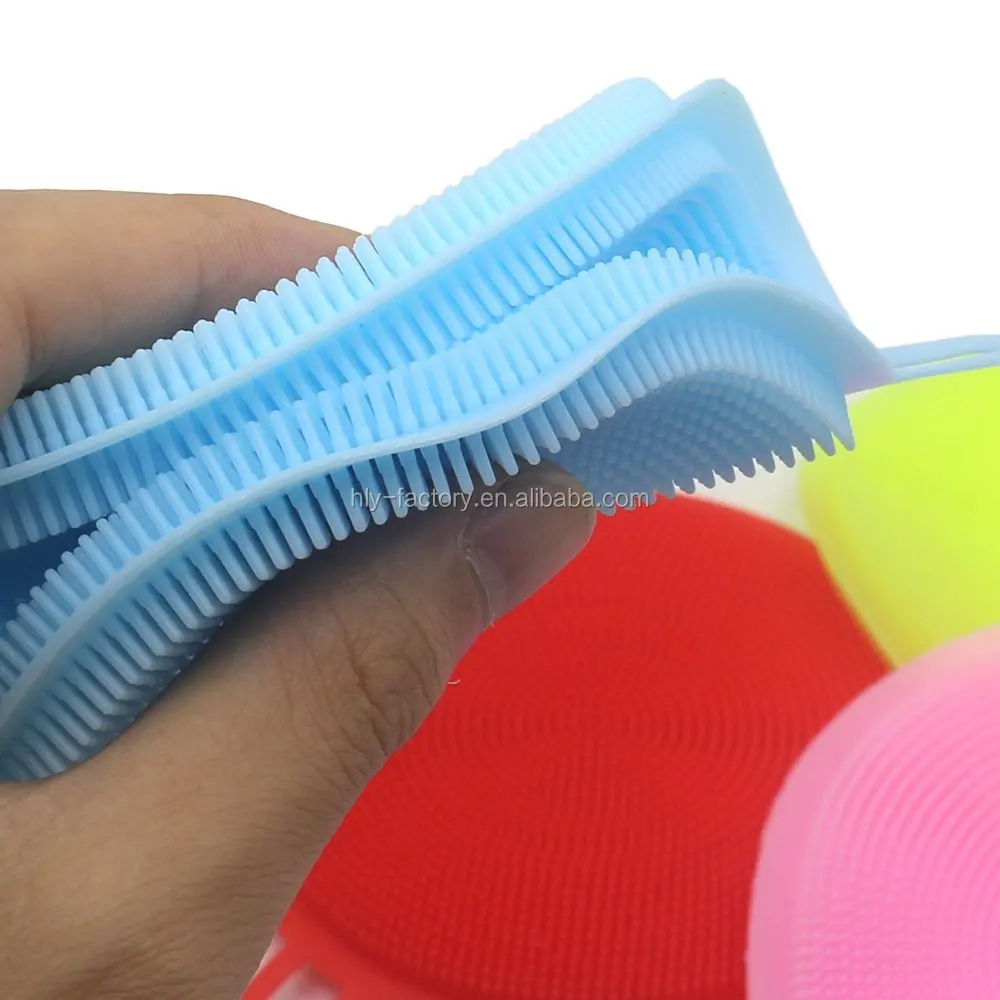 silicone scrubber