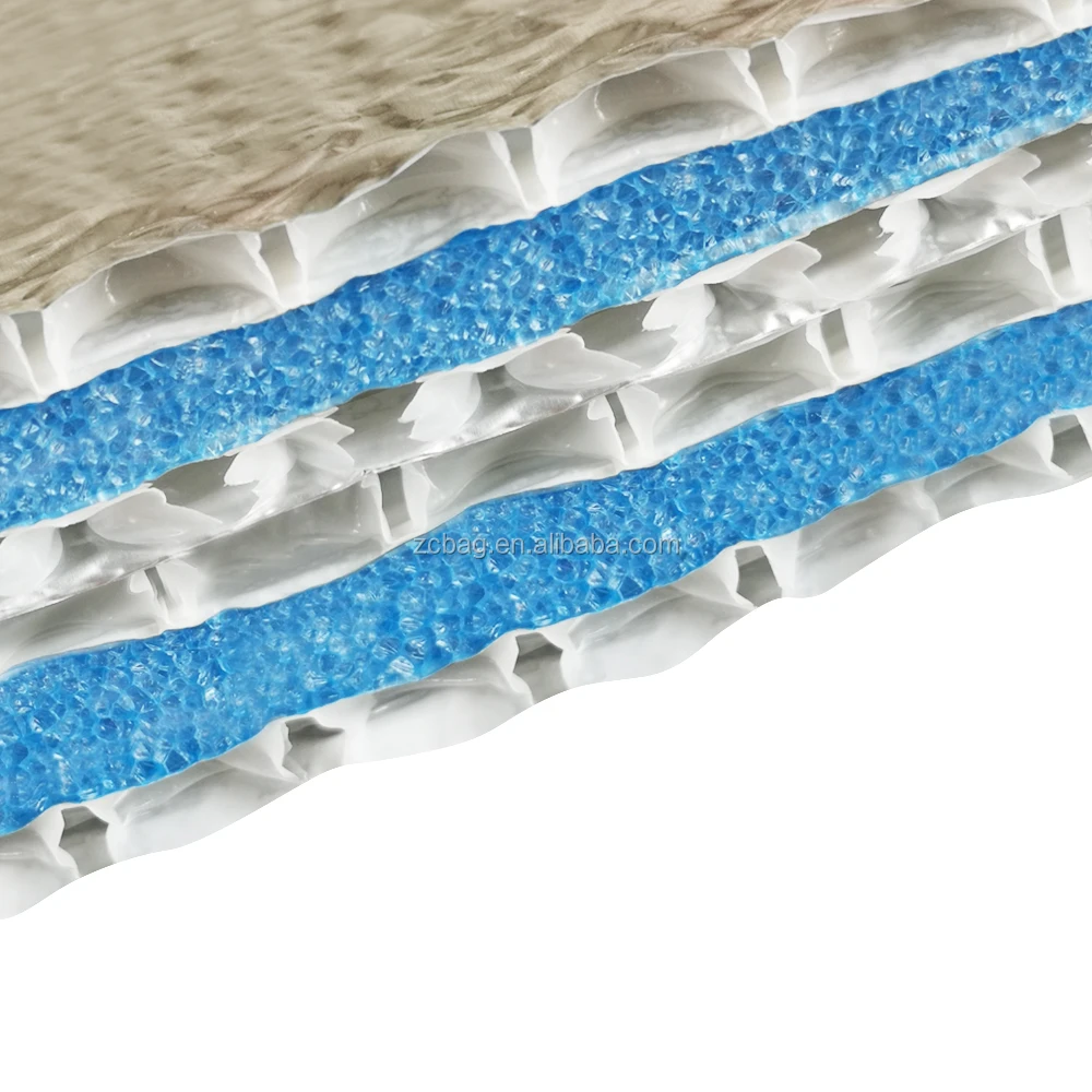 Aluminum Foil Bubble Wrap Insulation Moisture Barrier Pe Foam Air