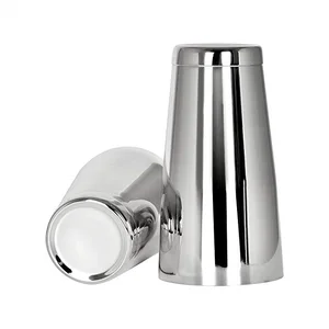Image of Cocktailshaker Premium Two-Piece Cocktail Shaker Set Martini Drink Pro Boston Shaker made from Stainless Steel