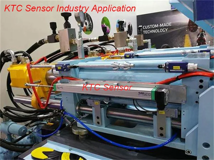 KTC Resistive Electronic Ruler Linear Potentiometer Displacement Transducer Position Sensor For Injection Molding Machine