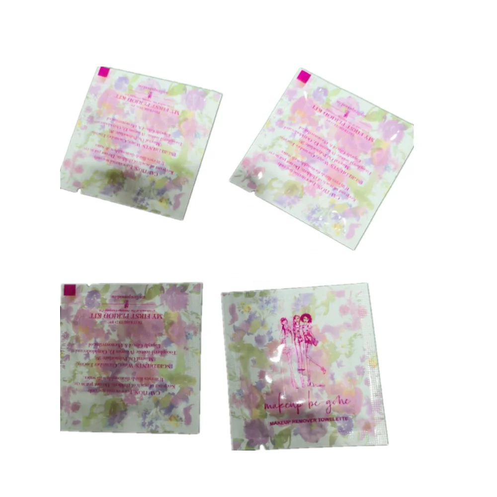 

Disposable branded wet wipes makeup remover wipes, N/a
