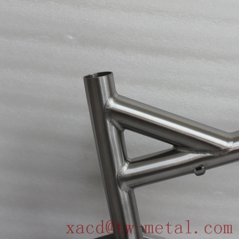 Custom Titanium Full Suspension Bicycle Frame Xacd Made Titan