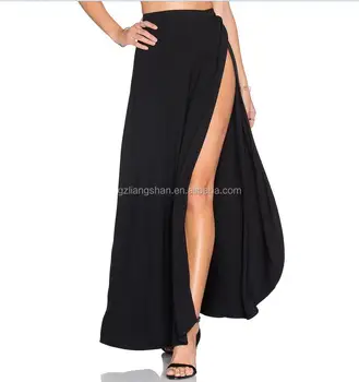 split maxi skirts