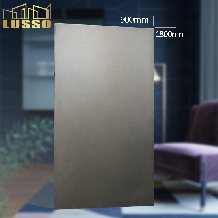 
900X1800X8mm ITALY CEMENTO ROUGH Grey Large Format Paving and Hanging Matt full body Big Size Tile 