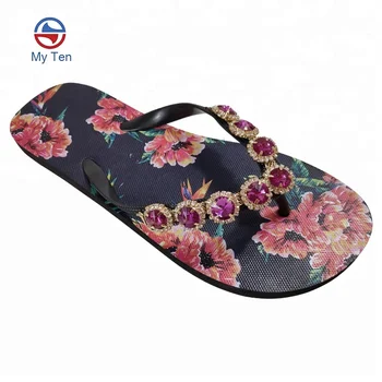 rhinestone flip flops wholesale
