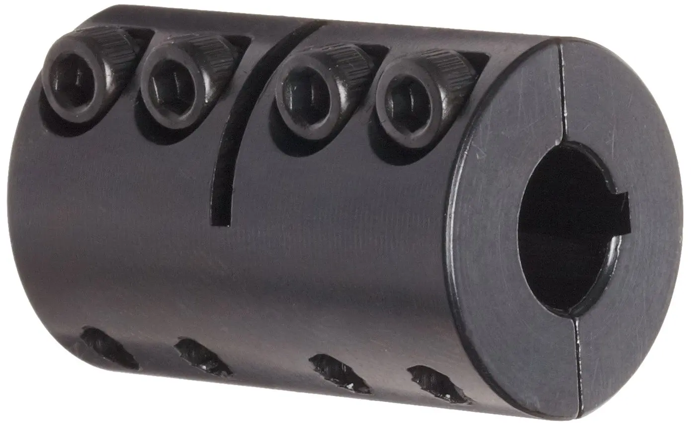 10-32 x 1//8 Set Screw Climax Part RC-031-S-4H @ 90 T303 Stainless Steel Rigid Coupling 5//16 inch bore 5//8 inch OD 1 inch Length