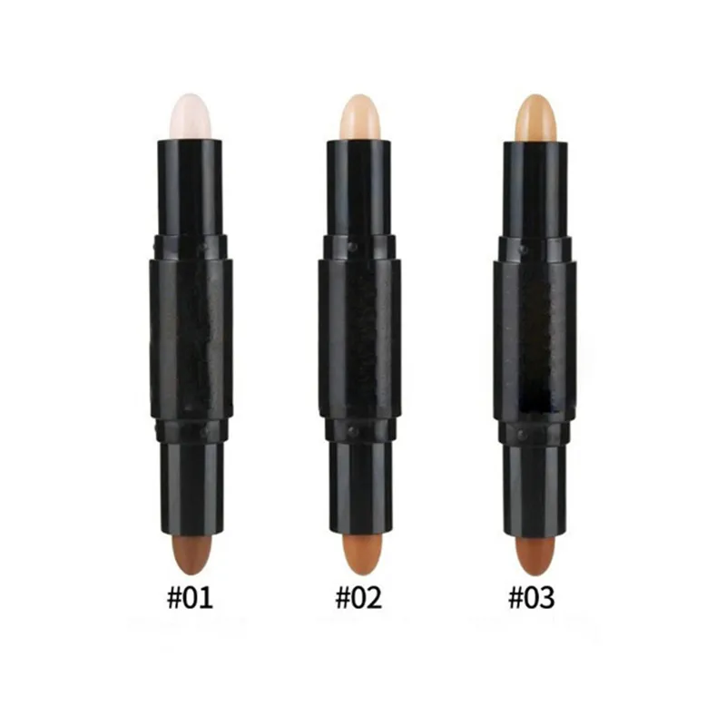 

2in1 Long Lasting 360 Degrees Rotating Contour Concealer Stick, Multi-colored