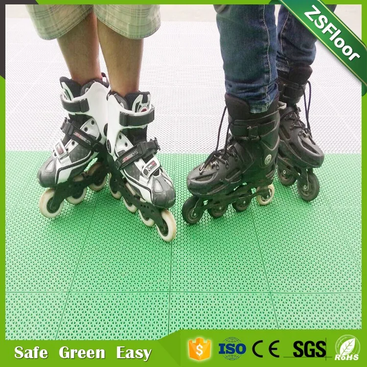 Roller Skating Court Flooring Interlocking Portable Outdoor/indoor