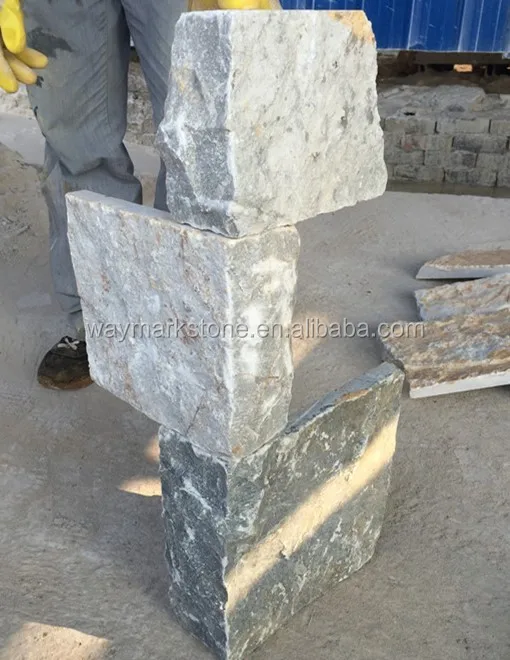 Natural Blue Granite cladding Wall Brick Stone veneers for outdoor wall decoration WSV72